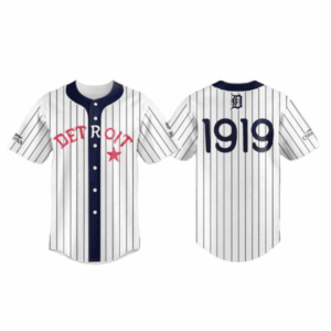 Detroit 1919 Black In Baseball Jersey Detroit Tigers Merch Unique Father's Day Gifts