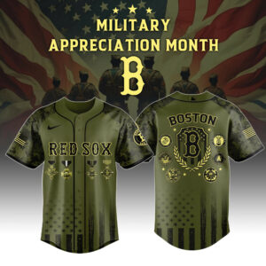 Boston Red Sox x Military Appreciation Month Special Edition Jersey 2025