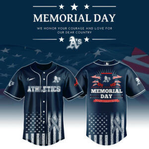 Athletics Special Memorial Day Edition Jersey Athletics Merch Dad Gifts