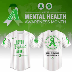 Arizona Diamondbacks Special Mental Health Awareness Week Jersey Arizona Diamondbacks Merch