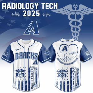 Arizona Diamondbacks x Radiology Tech Night Exclusive Design Jersey Arizona Diamondbacks Merch