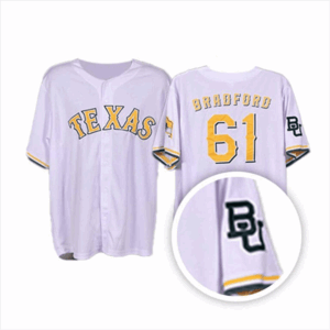 2025 Rangers Baylor Night Jersey Bears Spirit Baseball Shirt Texas Rangers Merch