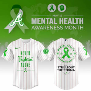 Atlanta Braves Special Mental Health Awareness Week Edition Jersey Atlanta Braves Merch