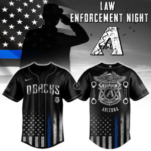 Arizona Diamondbacks x Law Enforcement Night Edition Jersey 2025