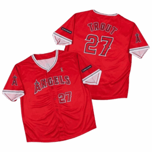 Angels Mike Trout Jersey Los Angeles Angels Merch Presents For Baseball Fans