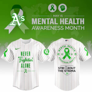 Athletics Special Mental Health Awareness Week Edition Jersey Athletics Merch Fans Gifts