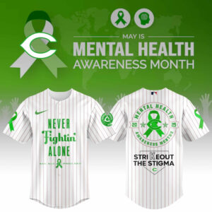 Cincinnati Reds Special Mental Health Awareness Week 2025 Jersey Cincinnati Reds Merch