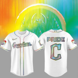 Cleveland Guardians LGBTQ Pride Night 2025 Jersey Cleveland Guardians Merch Step Dad Gifts