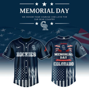 Colorado Rockies Special Memorial Day Edition Jersey Colorado Rockies Merch