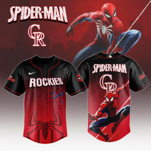 Colorado Rockies x Spider Man Game Night Special Edition Jersey Colorado Rockies Merch