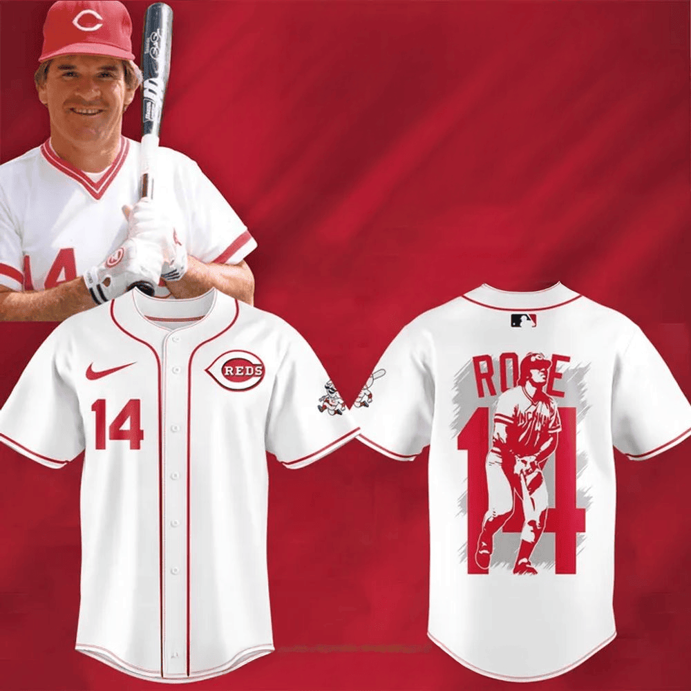 Cincinnati Reds Celebrate Pete Rose Night 2025 Baseball Jersey 1 Cincinnati Reds Celebrate Pete Rose Night 2025 Baseball Jersey