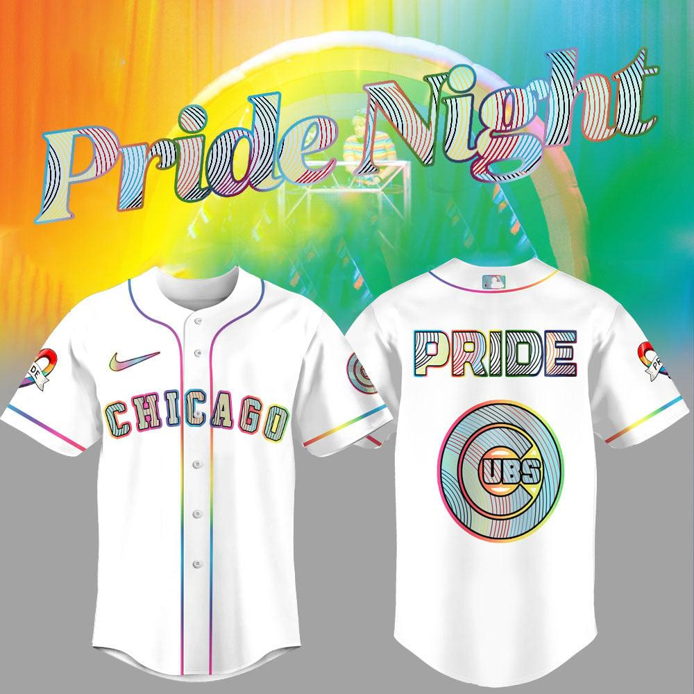 Chicago Cubs Pride Night Edition Baseball Jersey Chicago Cubs Merch Step Dad Gifts 1 Chicago Cubs Pride Night Edition Baseball Jersey Chicago Cubs Merch Step Dad Gifts