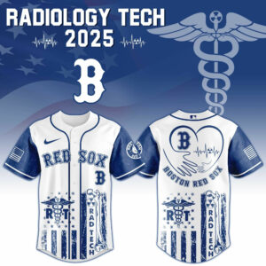 Boston Red Sox x Radiology Tech Night Exclusive Design Jersey Boston Red Sox Merch Fans Gifts
