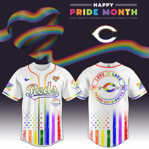 Cincinnati Reds x Happy Pride Month 2025 Baseball Jersey Cincinnati Reds Merch Husband Gifts