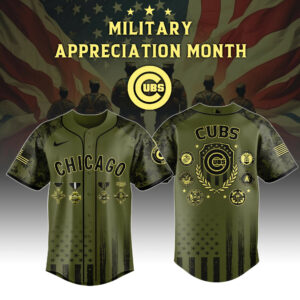 Chicago Cubs x Military Appreciation Month Special Edition Jersey 2025