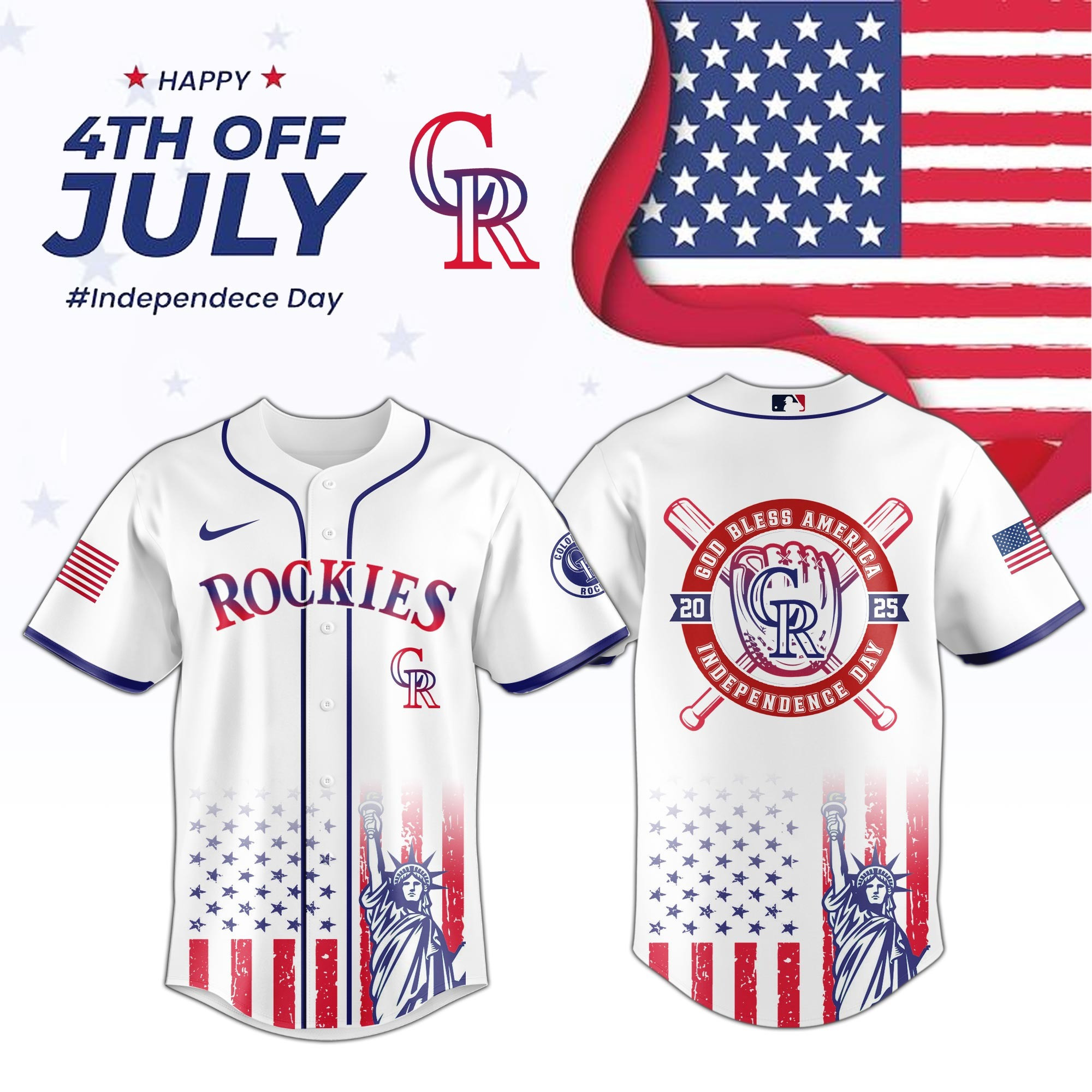 Colorado Rockies Special Independence Day 2025 Edition Jersey Colorado Rockies Merch 1 Colorado Rockies Special Independence Day 2025 Edition Jersey Colorado Rockies Merch