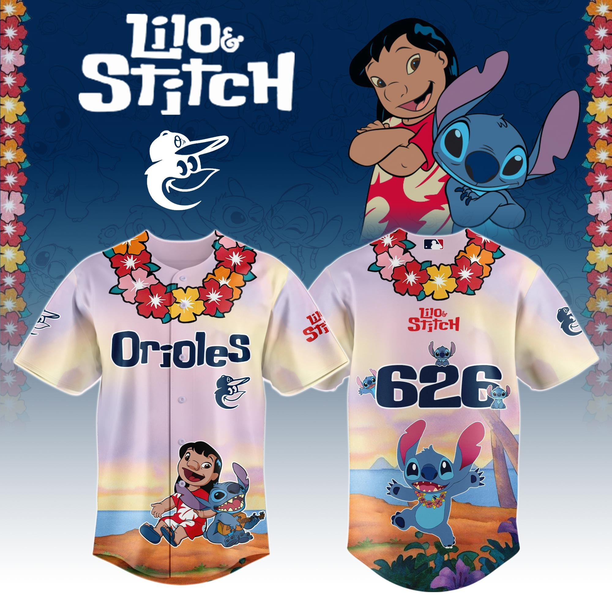 Baltimore Orioles x Lilo And Stitch Special Edition Jersey 2025 Baltimore Orioles Merch 1 Baltimore Orioles x Lilo And Stitch Special Edition Jersey 2025 Baltimore Orioles Merch