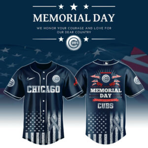 Chicago Cubs Special Memorial Day Edition Jersey Chicago Cubs Merch