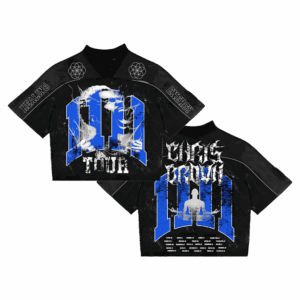 Chris Brown Merch Chris Brown 11:11 Tour Mesh Jersey Mother's Day Gifts For Wife