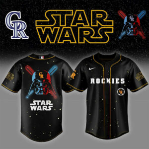 Colorado Rockies x Star Wars 2025 Baseball Jersey Colorado Rockies Merch Fathers Day Gifts
