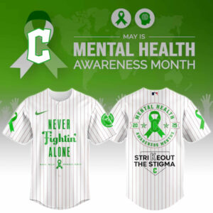 Cleveland Guardians Special Mental Health Awareness Week 2025 Jersey Guardians Merch