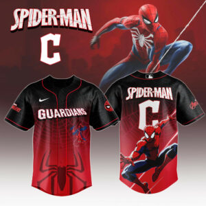 Cleveland Guardians x Spider Man Game Night Special Edition Jersey Guardians Merch For Fans