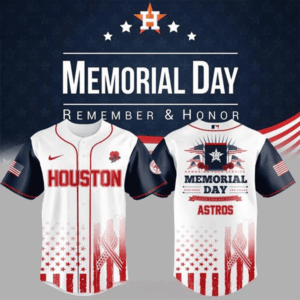 Houston Astros 2025 Memorial Day Special Baseball Jersey Houston Astros Merch Dad Gifts