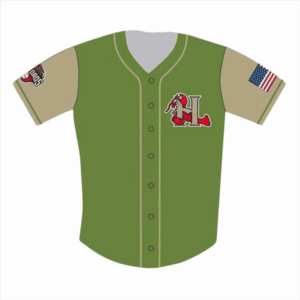 Hickory Crawdads Military Jersey 2025 Hickory Crawdads Merch Gifts For Baseball Lovers