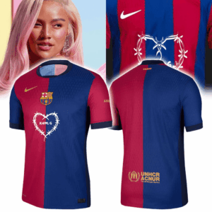 FC Barcelona x Karol G Collab Special Jersey FC Barcelona Merch Top Father's Day Gifts