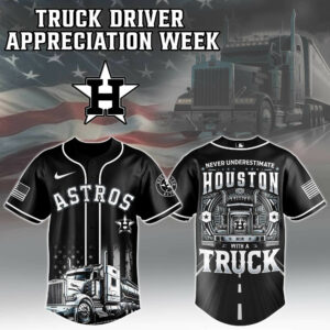 Houston Astros Nation Truck Driver Appreciation Week 2025 Baseball Jersey Houston Astros Merch