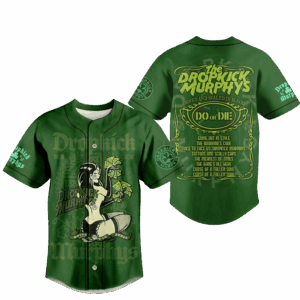 Dropkick Murphys Merch The Dropkick Murphys Do Or Die Going Out In Style Baseball Jersey