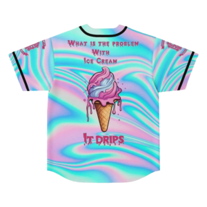 Griz Merch Ice Cream Griz Baseball Jersey Gifts For DJ Fans