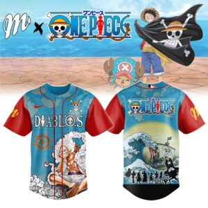 Diablos Rojos del Mexico x One Piece 2025 Special Jersey Gift Ideas For Husband