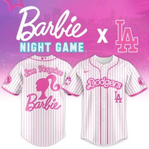 2025 Barbie Los Angeles Dodgers Baseball Jersey Gifts For Baseball Lovers