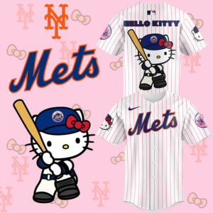 2024 New York Mets x Hello Kitty Jersey Gift Ideas For Baseball Fans