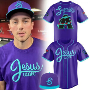 2025 Dbacks Jesus Won Jersey Gifts For Baseball Fans