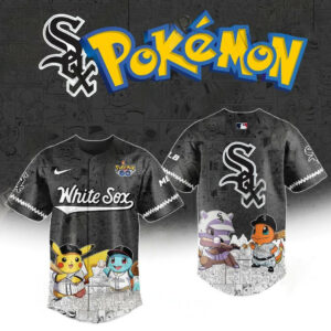 2025 Chicago White Sox Pokemon Go Special Edition Baseball Jersey Baseball Father's Day Gifts