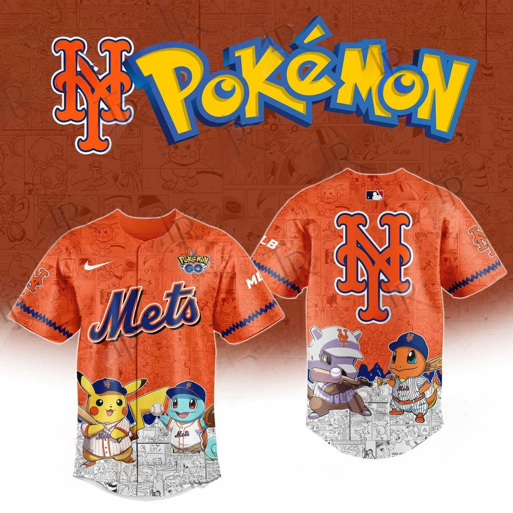 2025 New York Mets Pokemon Go Special Edition Baseball Jersey Gift Ideas For Baseball Players 1 2025 New York Mets Pokemon Go Special Edition Baseball Jersey Gift Ideas For Baseball Players