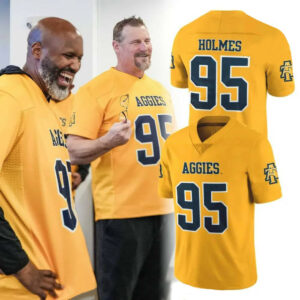 A And T Aggies X Brad Holmes Football Jersey Unique Gifts For Football Lovers