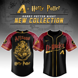 Arizona Diamondbacks X Harry Potter Night Jersey Baseball Fan Merch Gifts For Him