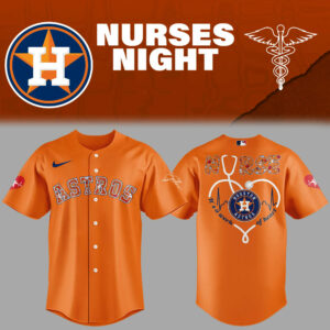 Astros x Nurses Appreciation Night Jersey Gifts For Baseball Players Gift For Baseball Lover