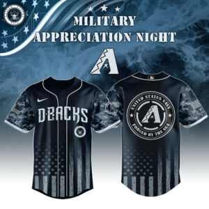 Arizona Diamondbacks x Navy Military Appreciation Night Jersey Gifts For Baseball Fans