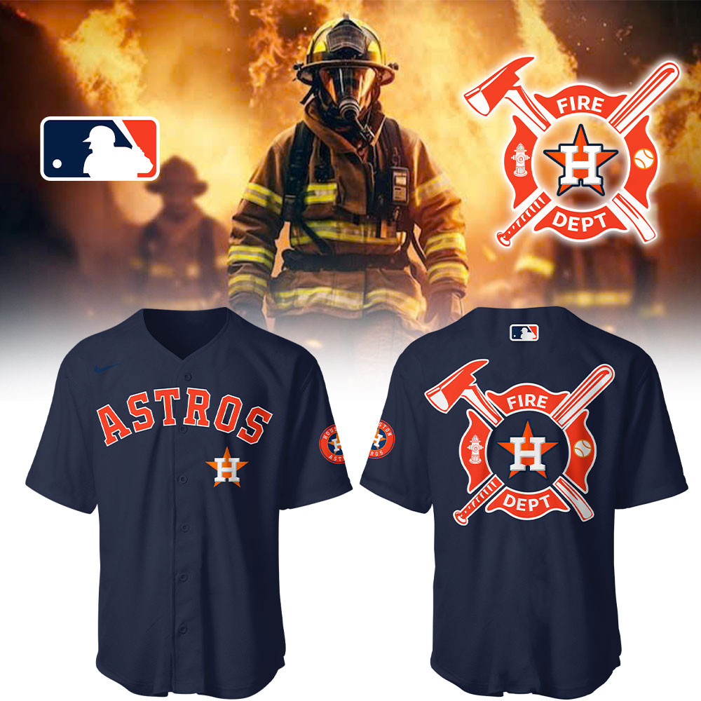 Astros x Firefighter Appreciation Night Jersey Gifts For Baseball Fans 1 Astros x Firefighter Appreciation Night Jersey Gifts For Baseball Fans