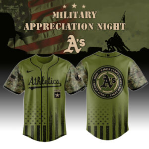 Athletics Diamondbacks x Military Appreciation Night US Army Jersey Gifts For Baseball Lovers