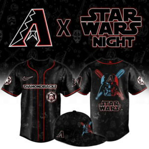 Arizona Diamondbacks Starwar Night Jersey Diamondbacks Merch Best Gifts For Baseball Players