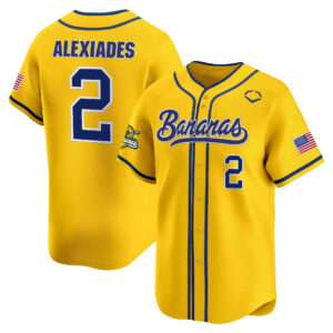 Alexiades Bananas 2 Baseball Jersey Best Gifts For Baseball Fans