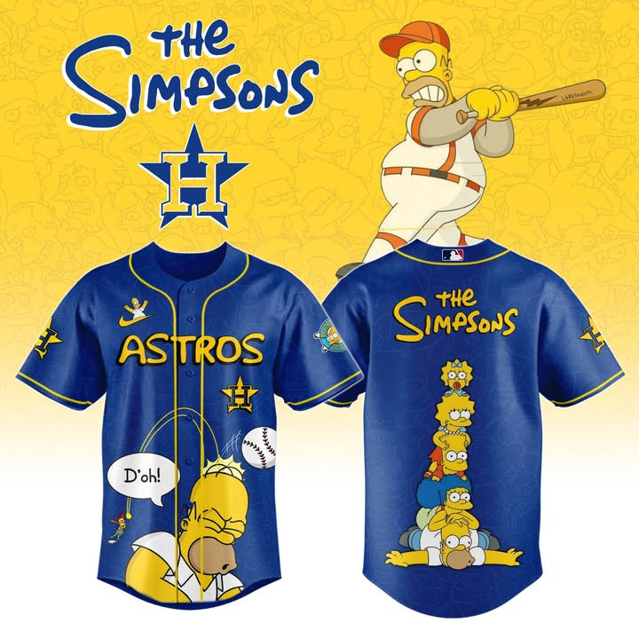 Astros x The Simpsons 2025 Throwback Jersey Gift Ideas For Baseball Players 1 Astros x The Simpsons 2025 Throwback Jersey Gift Ideas For Baseball Players