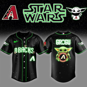 Arizona Diamondbacks x Stars Wars Grogu Night Baseball Jersey Baseball Gifts