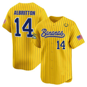 Albritton Bananas 14 Baseball Jersey Best Gifts For Baseball Lovers