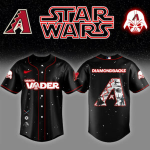 Arizona Diamondbacks x Stars Wars Darth Vader Night Baseball Jersey Baseball Coach Gift Ideas